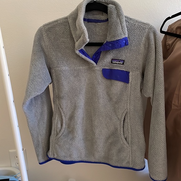 PATAGONIA | Grey Blue Re-tool Snap-t Pullover - Picture 2 of 7